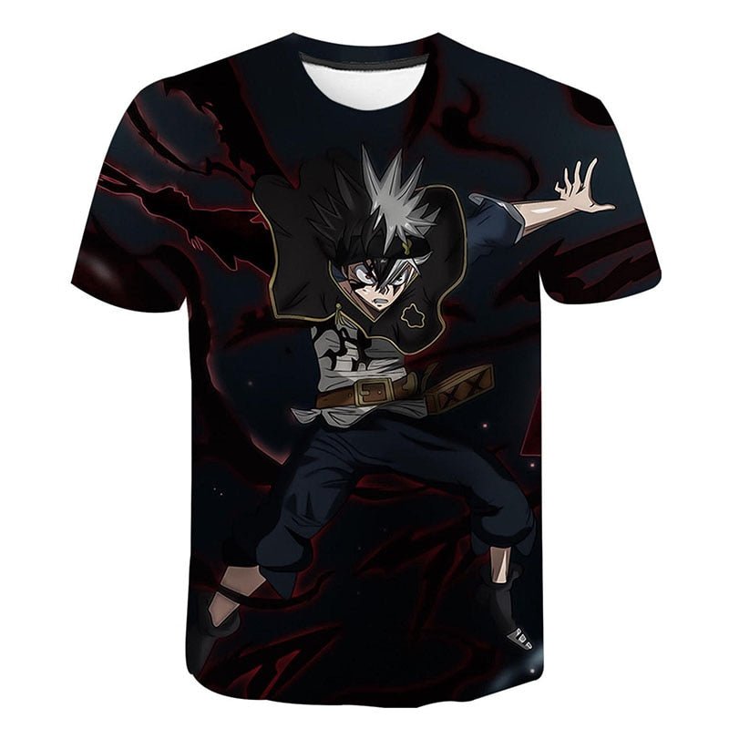 Asta Half Black Transform 3D T-shirt