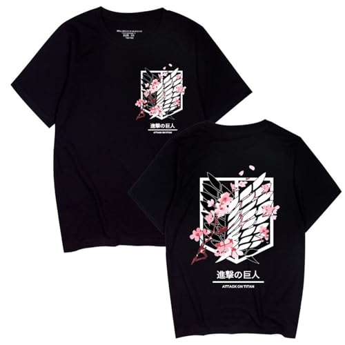 Attack on Titan SAkura Official Anime Emblem Shirt
