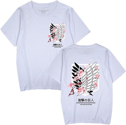 Attack on Titan SAkura Official Anime Emblem Shirt