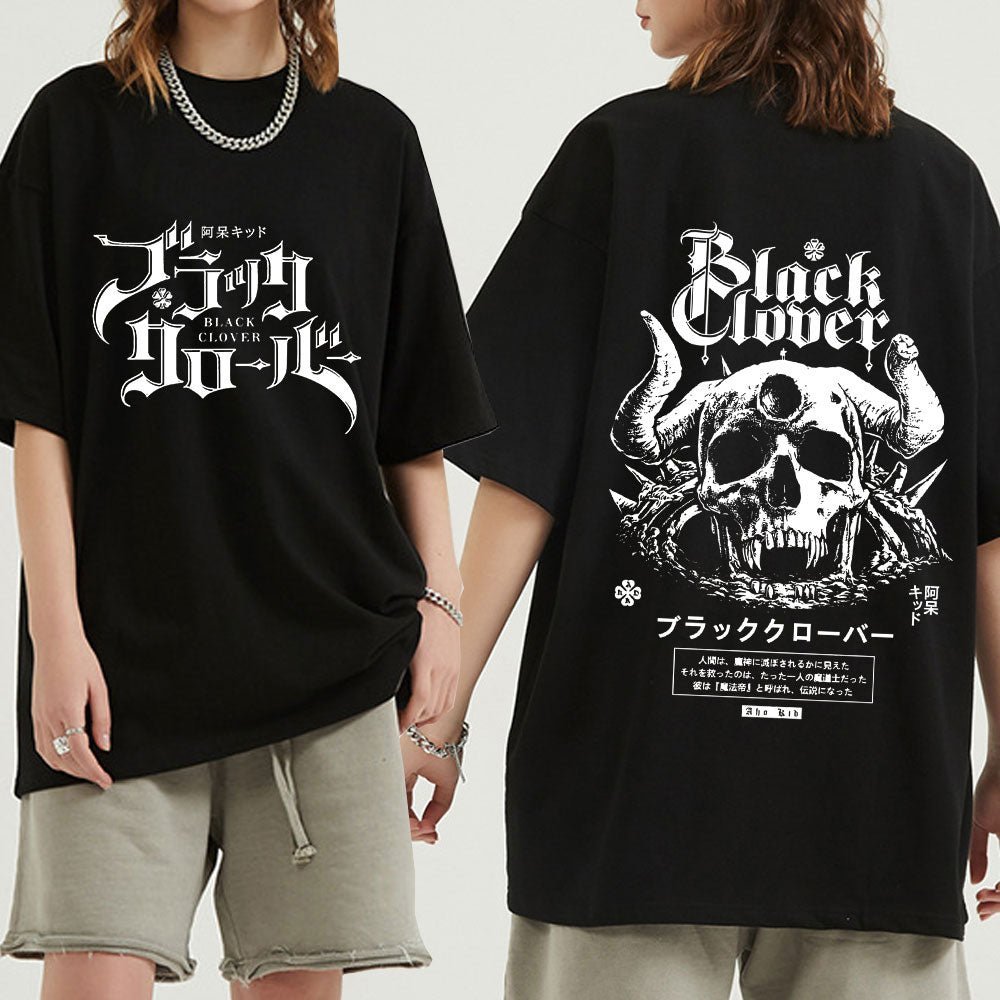 Black Clover Emperor Skull T-shirt
