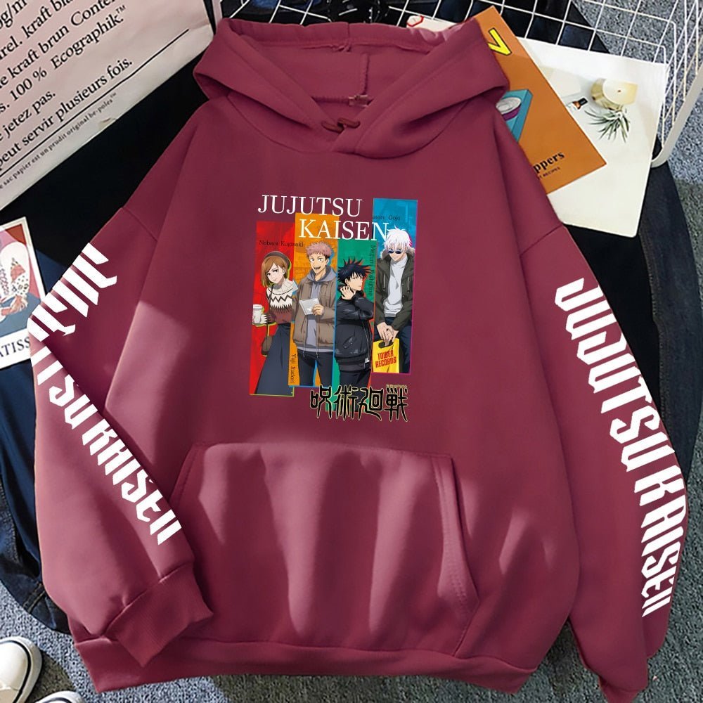 Jujutsu Kaisen Gojo Team Night Style Hoodie