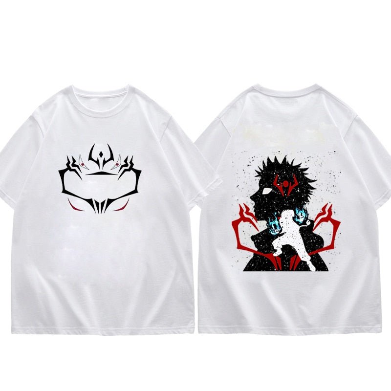 Jujutsu Kaisen Itadori Character Emblem T Shirt