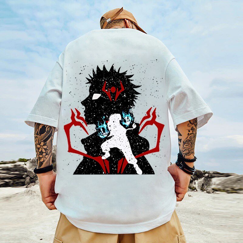 Jujutsu Kaisen Itadori Character Emblem T Shirt