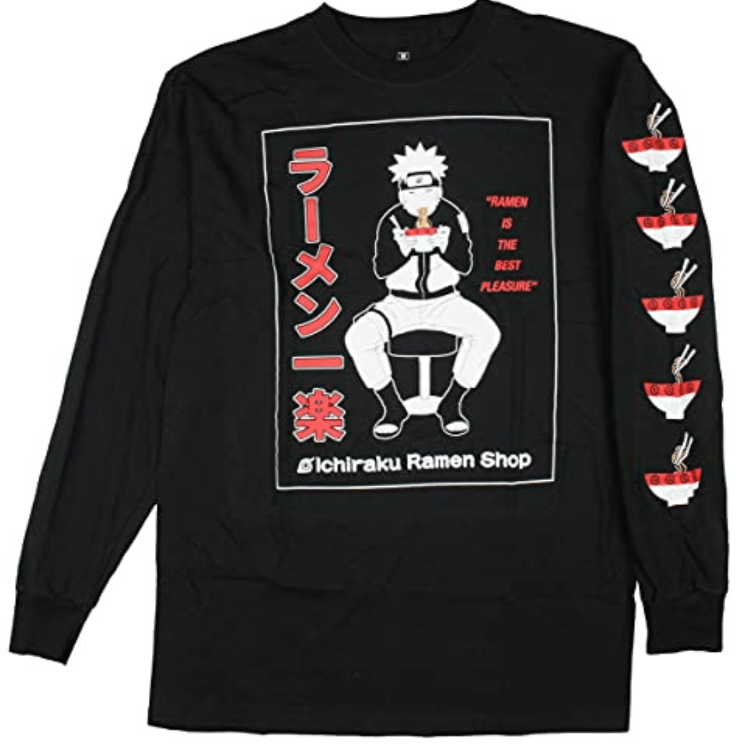 Naruto Shippuden Ramen Inspired Long Sleeve Shirt