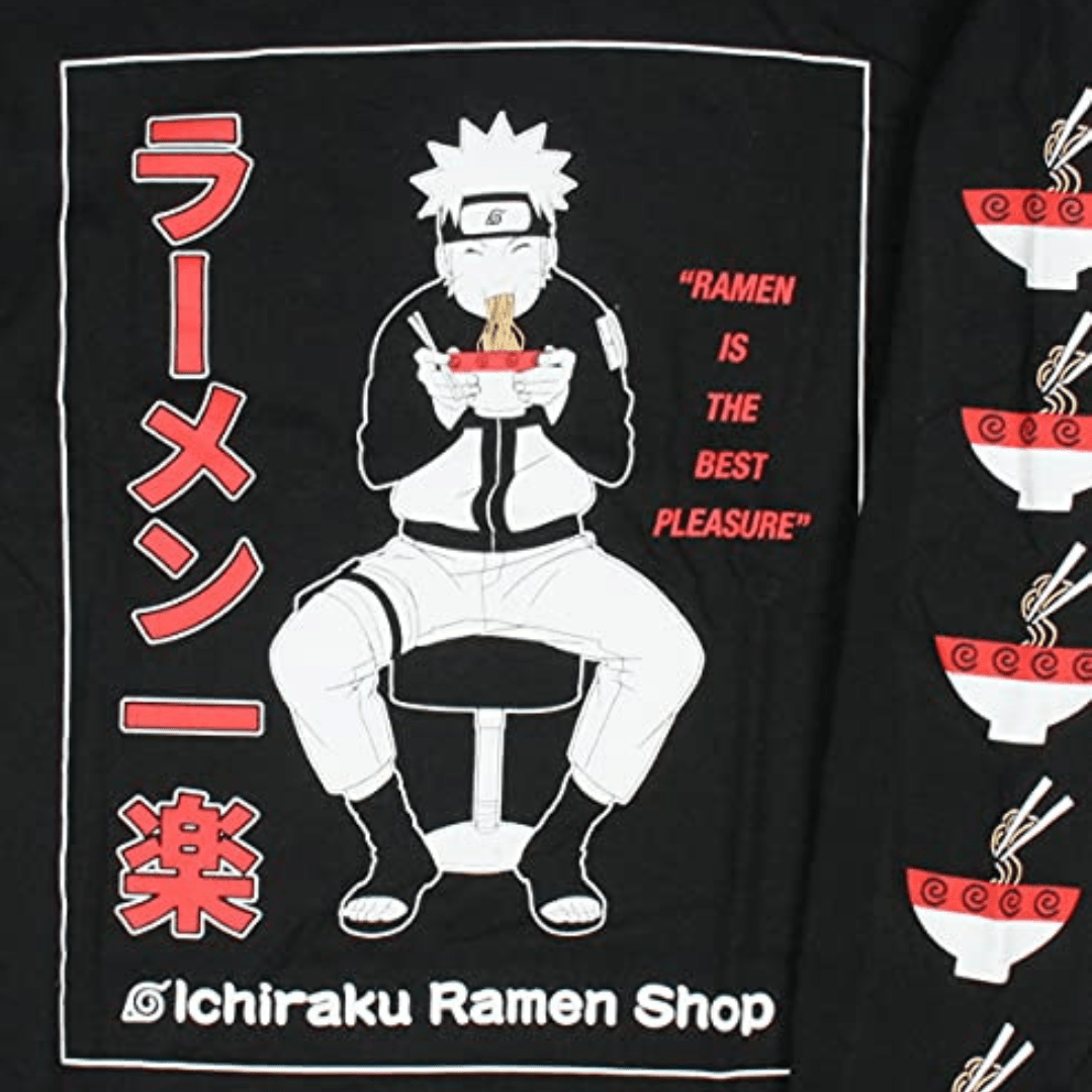 Naruto Shippuden Ramen Inspired Long Sleeve Shirt