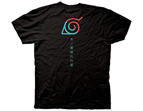 Naruto Uzumaki Rasengan & Hidden Leaf Village Symbol T-Shirt