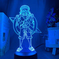 One Piece Luffy Armed 3D LED