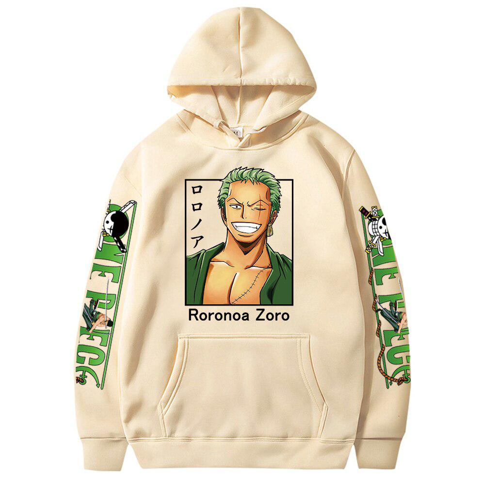One Piece Zoro Simple Style Hoodie