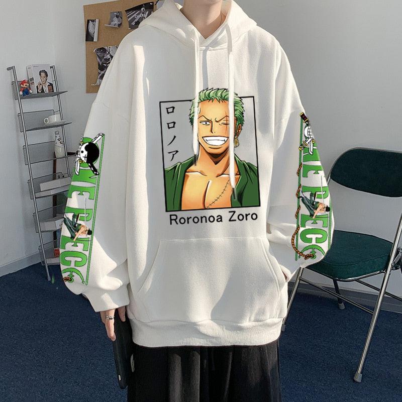 One Piece Zoro Simple Style Hoodie