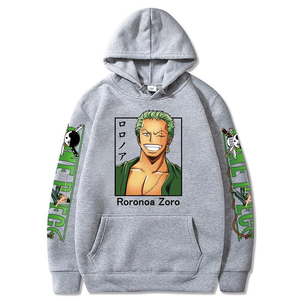 One Piece Zoro Simple Style Hoodie
