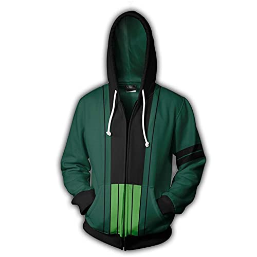 One Piece Zoro Wano Costume Hoodie Style 1