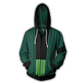One Piece Zoro Wano Costume Hoodie Style 1