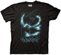 Naruto Short Sleeve T-Shirt Sasuke Uchiha Lightning