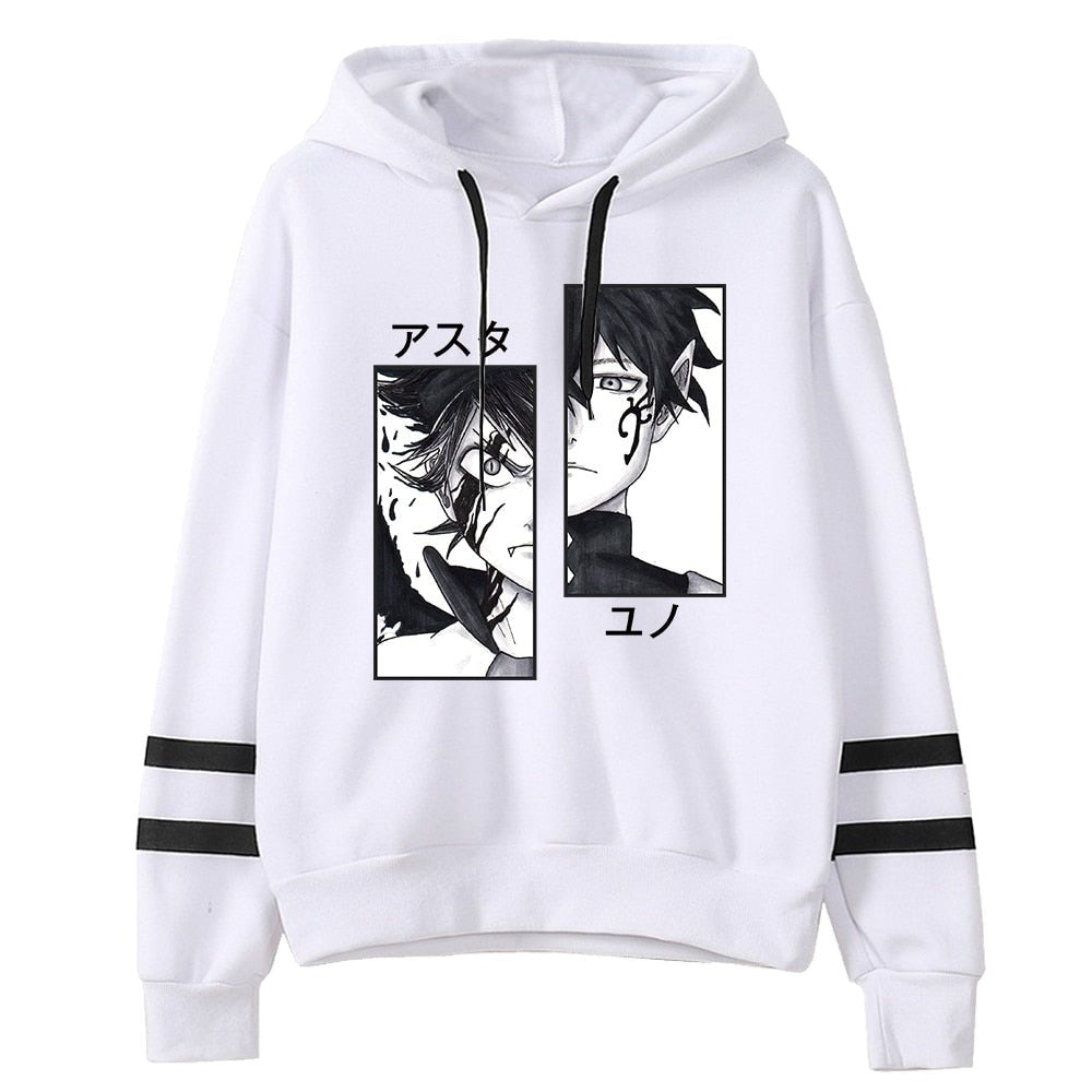 Trendy Black Clover Hoodie