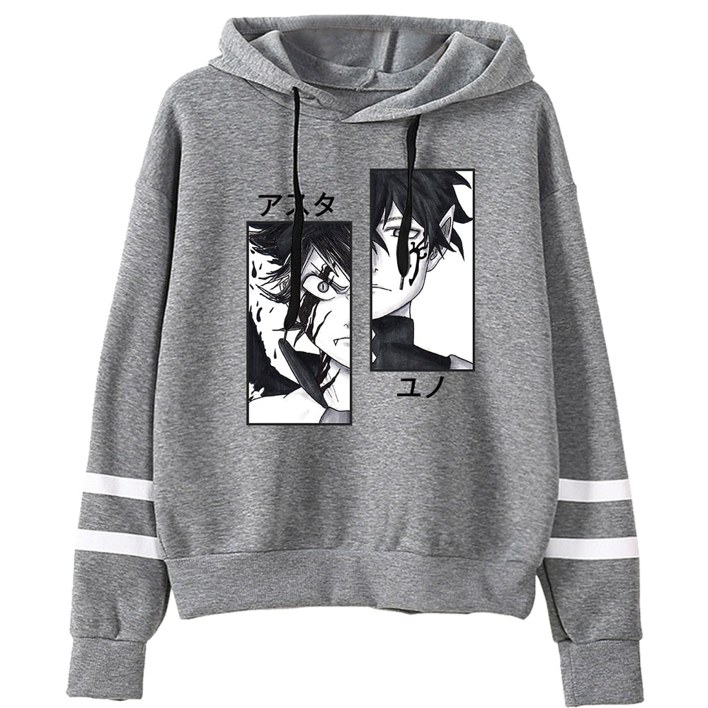 Trendy Black Clover Hoodie